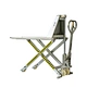 Stainless Steel High Lift Pallet Truck – Ideal for corrosion-resistant material handling in food, pharmaceutical, and chemical industries.